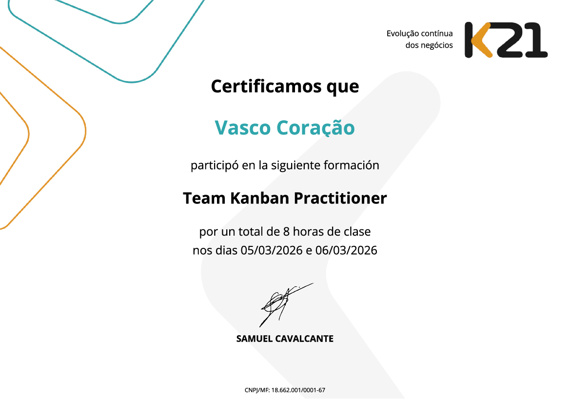 Certificado K21